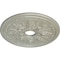 Ekena Millwork Rose and Ribbon Ceiling Medallion (Fits Canopies up to 4"), 23 5/8"OD x 4"ID x 1 1/2"P, Flash Copper CM23ROFCS - alternate 2